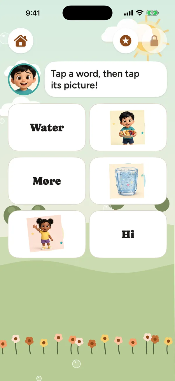 Beyond Connection app screenshot: A gentle, no-timer game